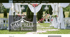 Desktop Screenshot of campbelltent.com